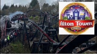 Alton Towers vlog 16th March 2024 [upl. by Naara566]