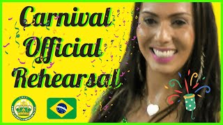 🔥 🔥 Fabulous Carnival Official Rehearsal filmed here in Rio [upl. by Haron]