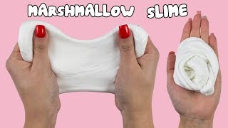 COME FARE IL MARSHMALLOW SLIME  RICETTA SUPER FACILE [upl. by Russom]