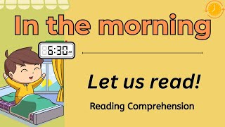 GRADE 13 Reading Comprehension Practice I My Day TIME I Let Us Read I with Teacher Jake [upl. by Yznil]