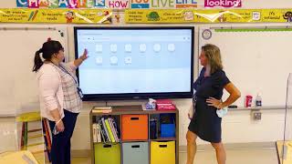 How to use the classroom smartboard Tutorial [upl. by Ellessig]