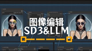 UltraEdit提示词自动识别内容进行高质量重绘基于SD3ampLLM的图像编辑技术 stablediffusion ComfyUI [upl. by Elyag]