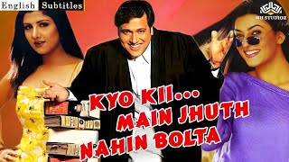 Kyo Ki Main Jhuth Nahin Bolta Full Movie  Comedy Movie  Govinda Sushmita Sen Anupam Kher [upl. by Slaohcin]