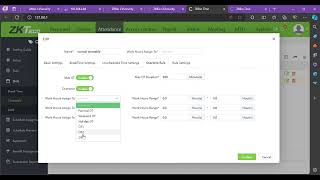 How To Set Overtime on Biotime 80  ZKTeco West Africa [upl. by Ahsiekit708]