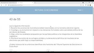 Examen de NATURALIZACIÓN Estudios Sociales I Convocatoria 2021 Cuarta Parte EXPLICACIÓN [upl. by Lamraj]