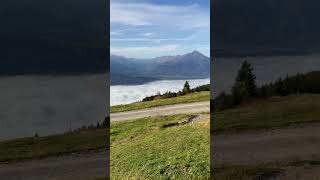 Above the fog in Switzerland  Niederhorn switzerland [upl. by Wilfrid]