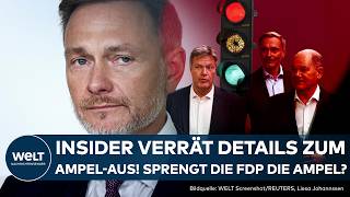 CHRISTIAN LINDNER AmpelAus und Neuwahlen so gut wie besiegelt FDPInsider packt über Pläne aus [upl. by Needan]