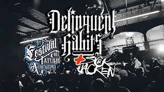 Delinquent Habits  Sick Jacken Tres delincuentes Live●Show AgsMx 2024 [upl. by Leirua]