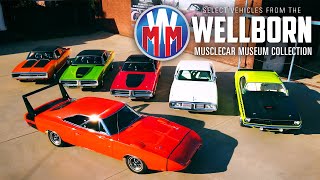 Wellborn Musclecar Museum Collection  Mecum Kissimmee 2024 [upl. by Ahsekin]