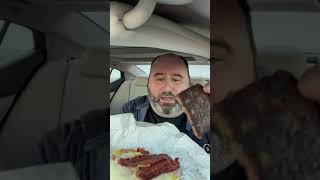 Wendys Breakfast Baconator review [upl. by Lian]