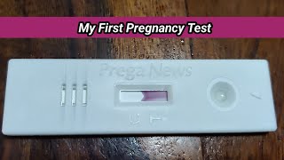 live pregnancy test 1day after missed periodpreganewspregnancytestpregnancyttcpregnancyjourney [upl. by Deckert328]