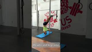 Headstand hold  Headstand leg raise [upl. by Lipcombe]