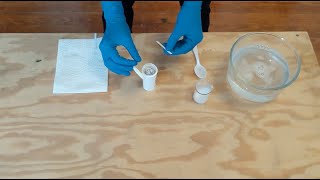 How to Use Active ChlorineBleach Test Strips 02000 ppm [upl. by Ahsemrak]