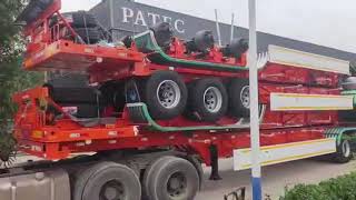 PATEC specialized in manufacturing semitrailer factory [upl. by Nepsa826]