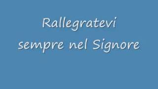 Rallegratevi nel Signore [upl. by Oicinoid734]