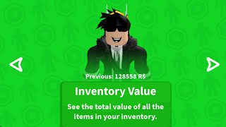 this is how my account value is over 128558 RRobux [upl. by Strephon]