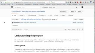 21 Executing Python code [upl. by Royce]