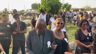 Burial of 60 year old Irvin Augustine better known as “Totes” of Roseau who resided at Pottersville [upl. by Eisinger]