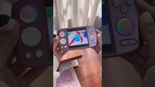 👾 a leapfrog toy looking handheld anbernicrgcube nostalgia unboxing emulator nintendo sony [upl. by Akinnej996]