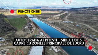 Autostrada A1 Pitesti  Sibiu Lot 5 Filmari in puncte cheie  Webuild  16032024 [upl. by Avan]