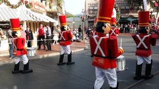 A Christmas Fantasy Parade at Disneyland 122012 [upl. by Daggna890]