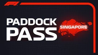 F1 Paddock Pass PreRace At The 2018 Singapore Grand Prix [upl. by Piks240]