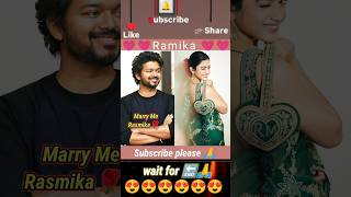 Rashmika Mandhana Marriage best jodi Rashmika Mandhana beutiful Actres song shorts new trending [upl. by Erdied]