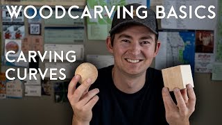 BEGINNER WOODCARVING  How to Hand Carve a Wooden Sphere [upl. by Atiuqcaj412]