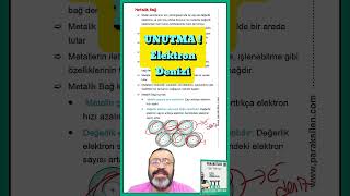 1Dakikada Kimya Öğren  Metalik Bağ [upl. by Barthelemy731]