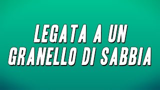 Nico Fidenco  Legata a un granello di sabbia Testo [upl. by Oxford245]