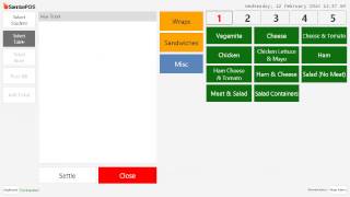 SambaPOS V4  Custom Table Layout [upl. by Suiluj]