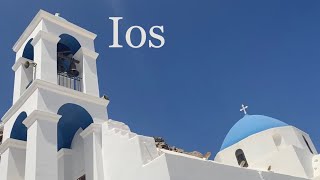 greek island hopping Ios 🇬🇷 [upl. by Nosreffej]