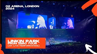 Linkin Park  Live in London at O2 Arena  From Zero World Tour 2024  Full Concert 4K [upl. by Enihsnus]