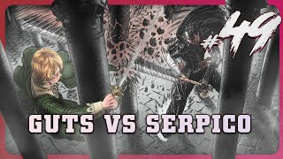 GUTS VS SERPICO  BERSERK 49 [upl. by Adur452]