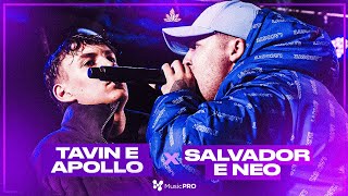 PEGOU FOGO 🔥 SALVADOR E NEO x TAVIN E APOLLO  SEMIFINAL  366ª BATALHA DA ALDEIA [upl. by Jevon444]