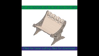 CD stand N1 table napkin holder made of plywood vintage napkin holders openwork napkin holders [upl. by Oterol]