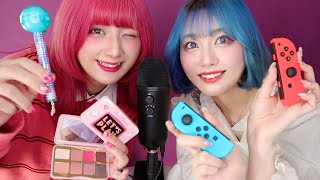 【ASMR】しなこちゃんとあなたを眠らせるトリガー😪｜ASMR With Friend [upl. by Esilram]