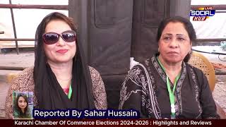 Karachi Chamber Of Commerce Elections 20242026  Highlights and Reviews [upl. by Shantee364]