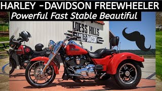 HarleyDavidson Freewheeler 114 Powerful Beautiful Stable amp Fast [upl. by Gridley577]