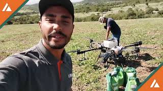 Plantio de semente a lanço com drones  Argos Agricultura [upl. by Obala]