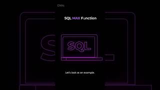 Learn Basic SQL in 20 seconds SQL MAX FUNCTION [upl. by Linkoski]