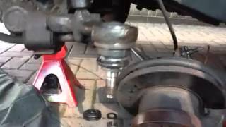 Vw t2 ball joint removal and refit pt3 [upl. by Luckett]