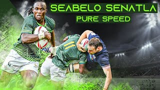 Seabelo Senatla  The Pure Speed Of A 7s Rugby Star [upl. by Nytsud]