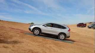 2013 Honda CRV AWD  Fail It just cant get a grip [upl. by Lertnom]