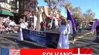 SOLVANGCALIFORNIA CHRISTMAS PARADE 4 [upl. by Mihe]