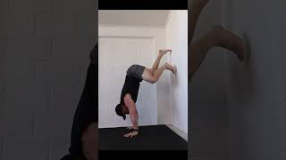 Crow to Handstand Hack Use the Wall [upl. by Linc]