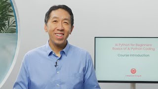 New course by Andrew Ng AI Python for Beginners [upl. by Erret]