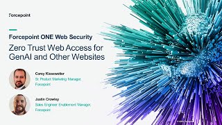 Forcepoint ONE Web Security Zero Trust Web Access for GenAI and Other Websites [upl. by Valorie]