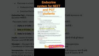 endocrine system for NEET students and PGT biology studentsendocrinologyzoology adenohypophysis [upl. by Atile592]