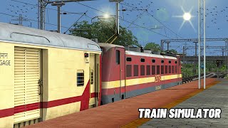 Indian Railways Train Simulator Pc Gameplay  Early Morning High Speed Action  Jan Stbd Express [upl. by Llemar]